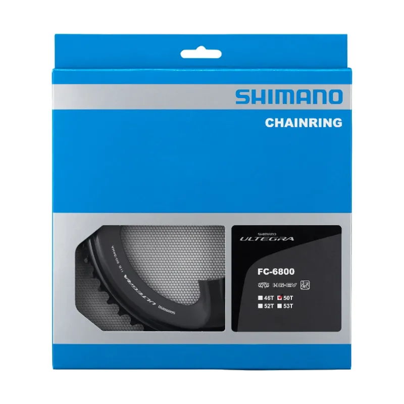 SHIMANO FC-6800 CHAINRING 50T MA for 50-34T 11speed IN GREY-1